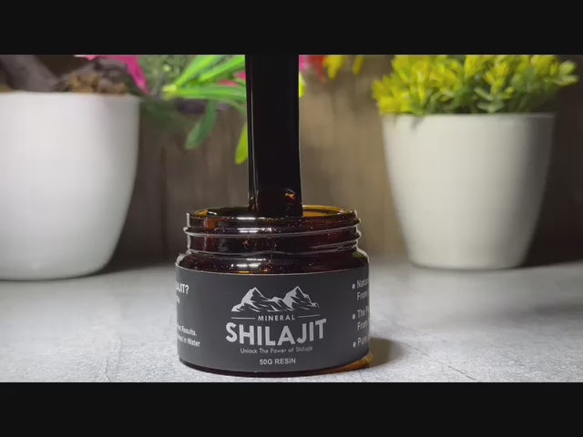 Load video: Mineral Shilajit video